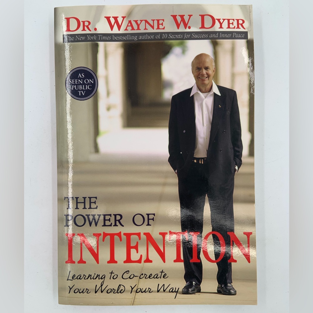 🌹New Listing🌹VGUC The Power of Intention - Book by Wayne W. Dyer